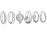 Assyrian and Egyptian bracelets
